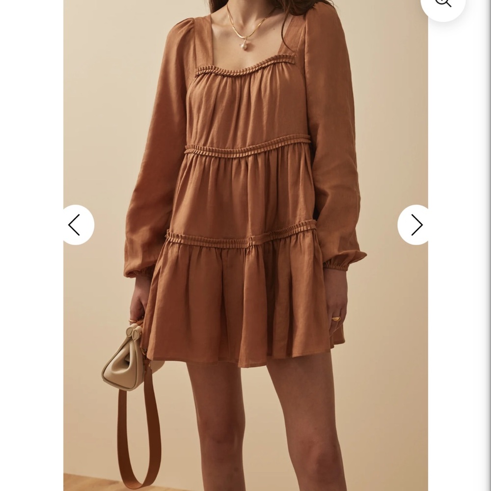 Sancia Fernanda dress in toffee - Picture 2 of 9